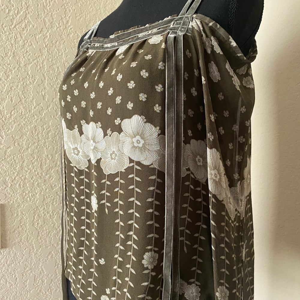 DKNY Cold Shoulder Blouse Size Small
